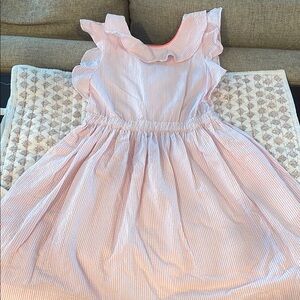 Striped Ruffle Dress